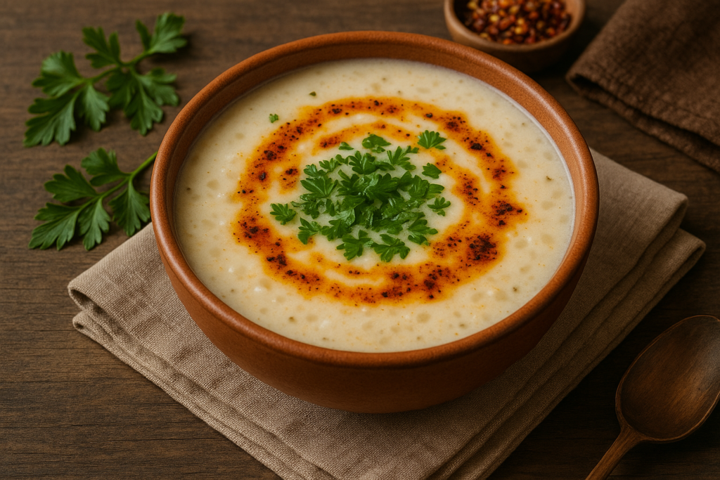Mevlana Çorbası Tarifi (Et Sulu, Yoğurtlu, Nohutlu – Yumuşacık ve Çok Lezzetli)